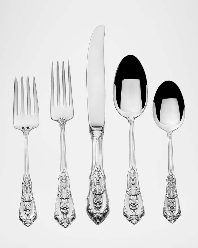 Rose Point 5-Piece Flatware Place Setting